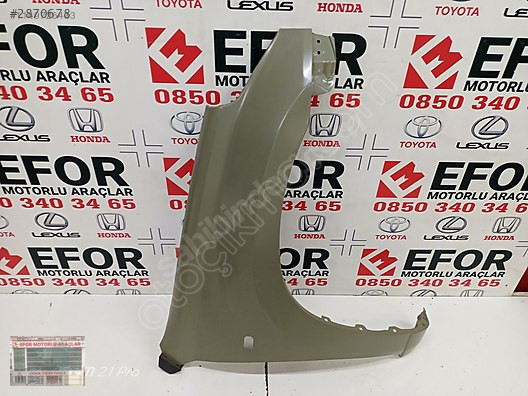 TOYOTA RAV4 SAĞ ÖN ÇAMURLUK YENİ 2000-2006