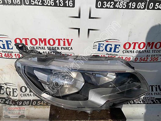 2017/2021 PEUGEOT 301 SAĞ ÖN FAR ORJİNAL