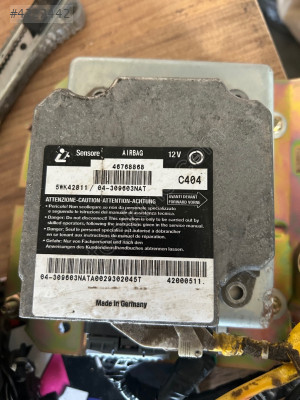 Fiat bravo airbag beyni
