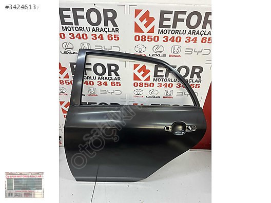 TOYOTA COROLLA SOL ARKA KAPI SIFIR ORJİNAL YEDEK PARÇA 07-12