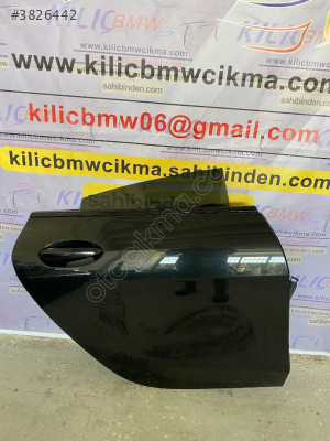 BMW F74 216 218 ÇIKMA ORJİNAL SAĞ ARKA KAPI SİYAH HATASIZ