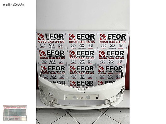 TOYOTA COROLLA ÖN TAMPON ÇIKMA ORJİNAL YEDEK PARÇA 16-18