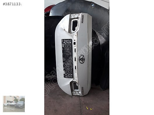 TOYOTA COROLLA BAGAJ KAPAĞI ''ÜNALLAR OTO YEDEK PARÇA''DA