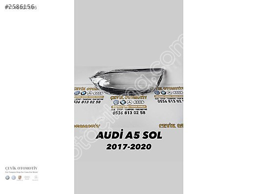 AUDİ A5 2017-2020 SOL FAR CAMI