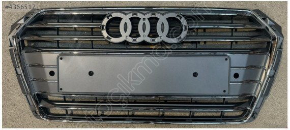 ÖN PANJUR KROMLU (MAT GRİ-BÜYÜK PLAKA) A4 2017- SIFIR 8W0853651AC