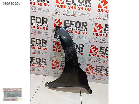 HONDA CİVİC SOL ÖN ÇAMURLUK ÇIKMA ORJİNAL YEDEK PARÇA 16-21