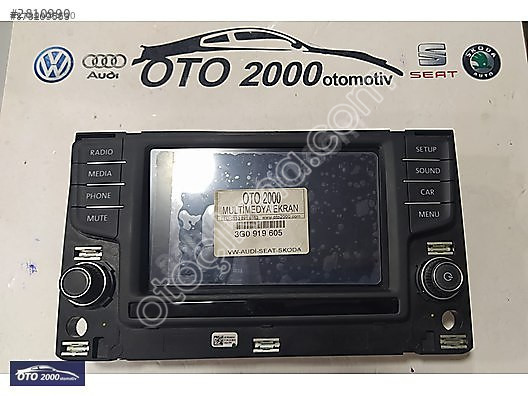 3G0919605 PASSAT B8 - MULTİMEDYA EKRANI