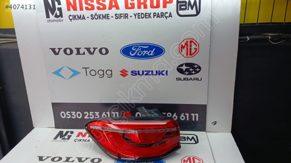 MG HS 22-24 DIŞ SOL STOP ORJİNAL ÇIKMA YEDEK PARÇA