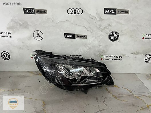 208 FULL LED SAĞ FAR ORJİNAL