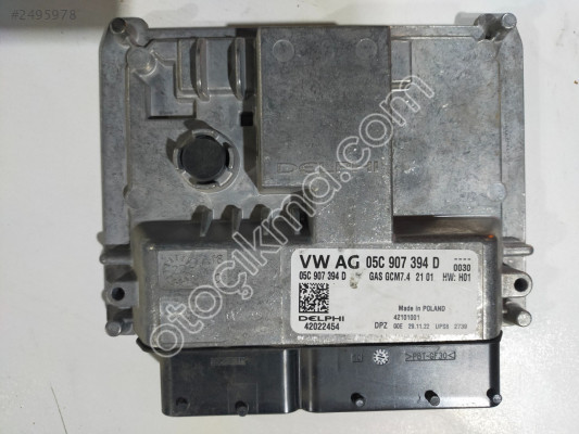 T ROC MOTOR BEYNİ 1.0 TSİ 05C907394D