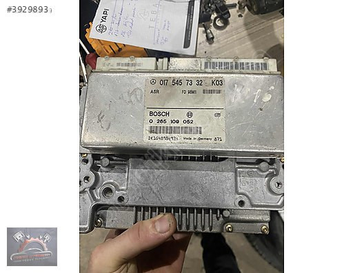 MERCEDES W208-W210 KOMPRESSÖR ORJ. BEYİN SET KOMPLE -A0235454132
