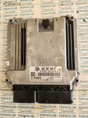 03L907309M 0281017553 VW TRANSPORTER T6 MOTOR BEYNİ