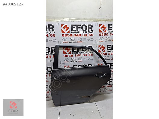 TOYOTA COROLLA SOL ARKA KAPI ORJİNAL ÇIKMA YEDEK PARÇA 07-12