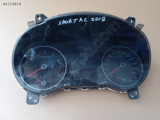 kia sportage 2018 1.6 otomatik gösterge/km saati (son fiyat)