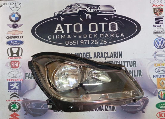 MERCEDES-BENZ C-CLASS (W204) C 220 CDI  ORJİNAL ÇIKMA SAĞ FAR