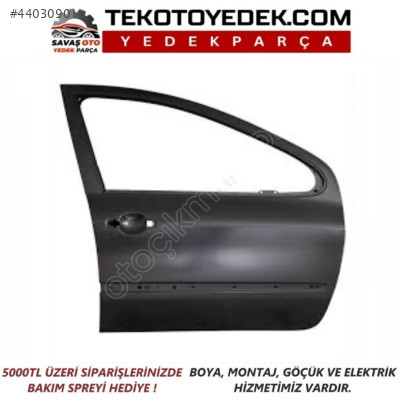 PEUGEOT 307 ÖN KAPI SAĞ SOL 2006 2007 2008 / KAMPANYA