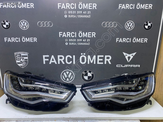 AUDI A6 MATRİX ÖN SAĞ SOL FAR ORJİNAL BONCUK LED