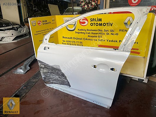 R5 İçin Orjinal Renault Clio Çıkma Sol Ön Kapı ve Diğer Pa
