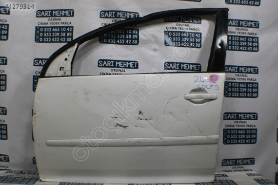 ÇIKMA VW GOLF 5 SOL ÖN KAPI 2462