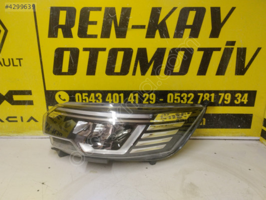260601790R RENAULT TRAFİC 2019 2025 SOL FAR LEDLİ ORJ ÇIKMA