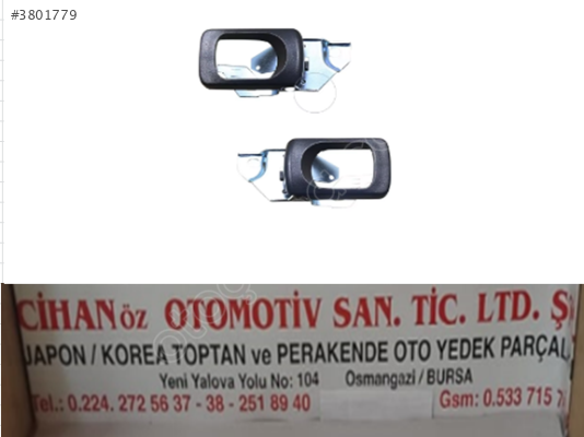 HYUNDAİ H100 İÇ KAPI KOLU SAĞ-SOL 1997-2004 82610-43301