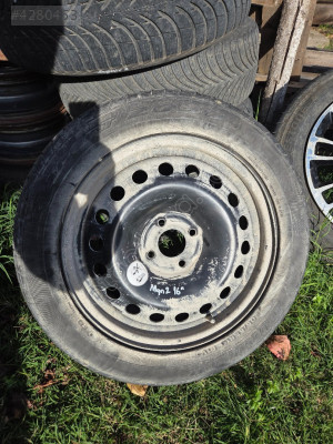 Megane 2 - Scenic 2 16 İnç Teneke Jant / Kara Jant