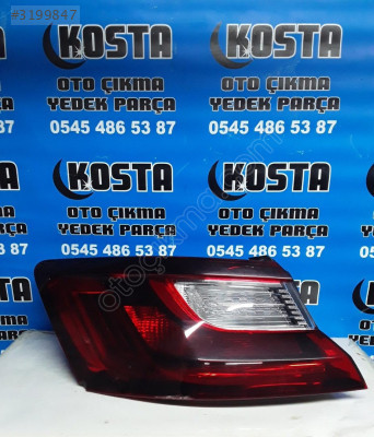 RENAULT MEGANE 4 SOL ARKA STOP