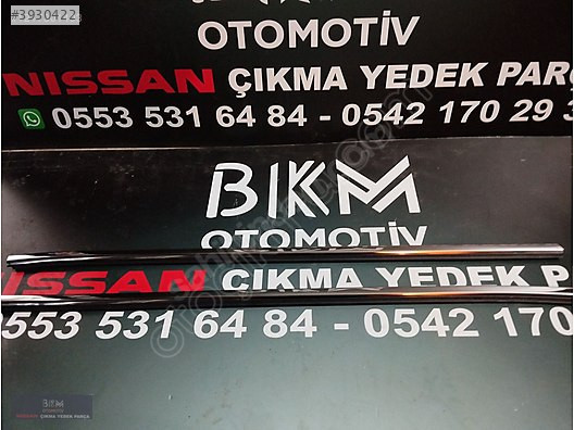 Nissan Qashqai Ön Cam Çıtası Nikelajı