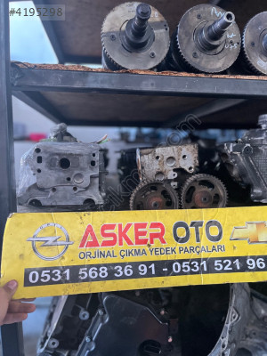 Vectra b 2.0 16 valf silindir kapağı