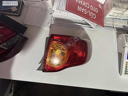 Corolla sağ stop çıkma ORJİNAL 2007-2010