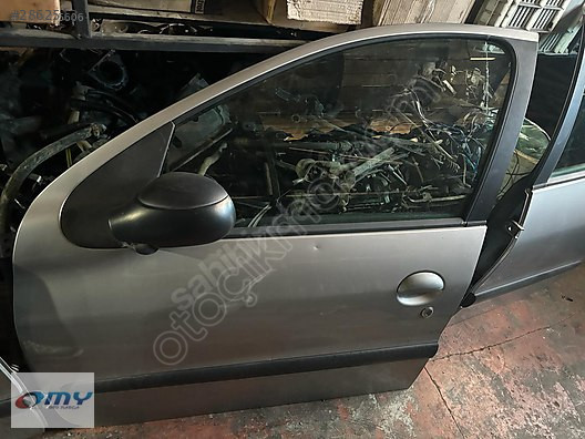 PEUGEOT 206 SOL ÖN KAPI DOLU VE SOL AYNA OMY OTOMOTİV