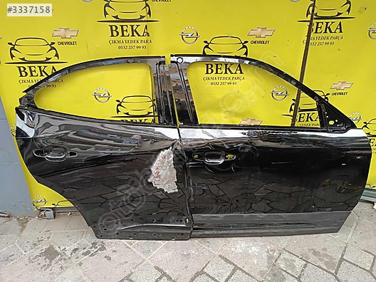 OPEL MOKKA B SAĞ ÖN ARKA KAPI SİYAH ÇIKMA ORJİNAL YEDEK PARÇA