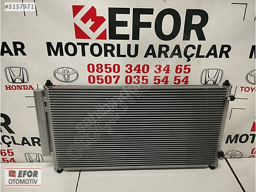 HONDA CİVİC SIFIR KLİMA RADYATÖR 12-15 OEM NO: 80110-TV0-E01