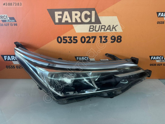 TOYOTA COROLLA SAĞ FAR ORJİNAL