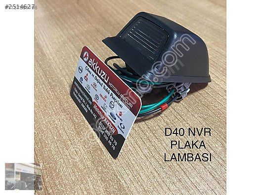 NİSSAN NAVARA PLAKA LAMBASI
