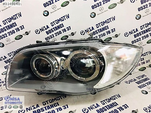 BMW 1 SERİSİ E87 XENON LCİ SOL FAR ORJ ÇIKMA 63117170291 7181289