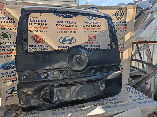 Fiat Fiorino bağaj kapağı orjinal 2007-2014 siyah