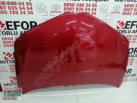 TOYOTA AURİS MOTOR KAPUTU ÇIKMA ORJİNAL PARÇA 2013-2018