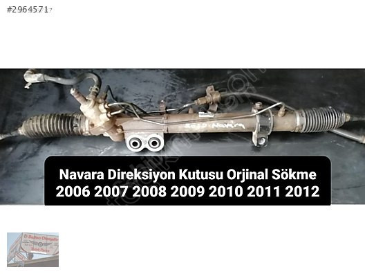 Navara Direksiyon Kutusu Orjinal Sökme 2006 2007 2008 2009 2010