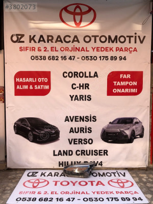 2020-2025 TOYOTA YARIS CROSS ÇIKMA ORJINAL SOL ÖN FAR