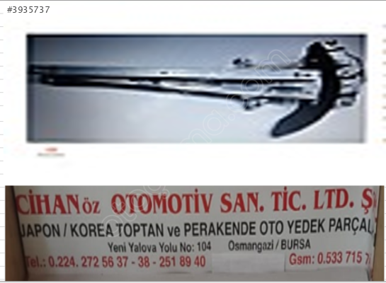 Orijinal Kia Bongo Ön Sol Cam Krikosu 2004-ORJ