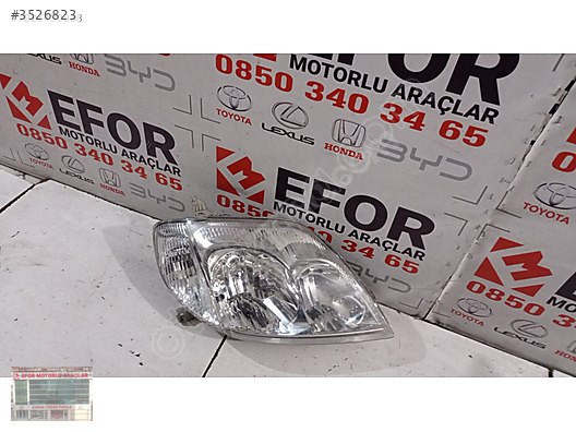 TOYOTA COROLLA ORJİNAL ÇIKMA SAĞ ÖN FAR 02+