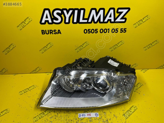 AUDİ A8 SOL FAR (ORİJİNAL)