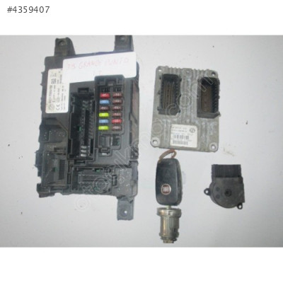IAW 5SF3.M1 51793104 Fiat Grande Punto Motor Beyni Komple Seti
