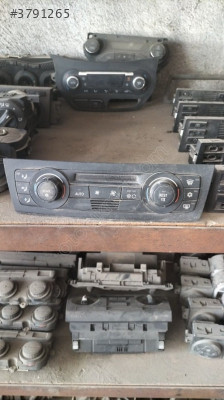 BMW 1.16 klima kontrol paneli