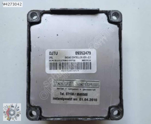 09353479 OPEL ASTRA G 1.6 MOTOR BEYNİ