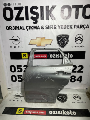 PEUGEOT 3008 SOL ARKA KAPI ÇIKMA ORJİNAL YEDEK PARÇA