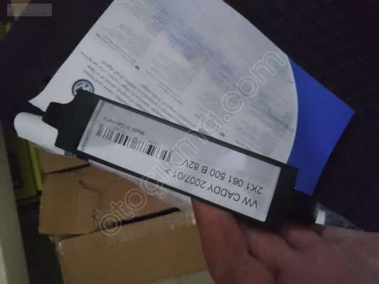 VW CADDY ORJİNAL KAUCUK PASPAS SET