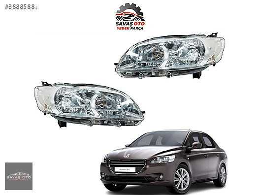 PEUGEOT 301 ÖN FAR MOTORLU SAĞ SOL 2012+ / ADET FYT / 9675138980