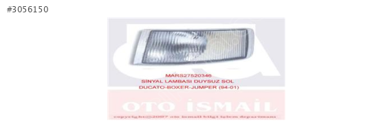 FİAT DUCATO SİNYAL LAMBASI 1994 2001